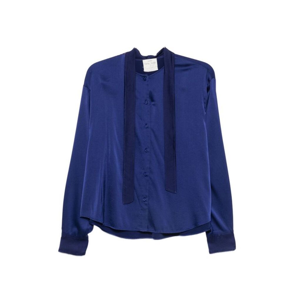 Forte Forte Women Silk Bow-Tie Shirt